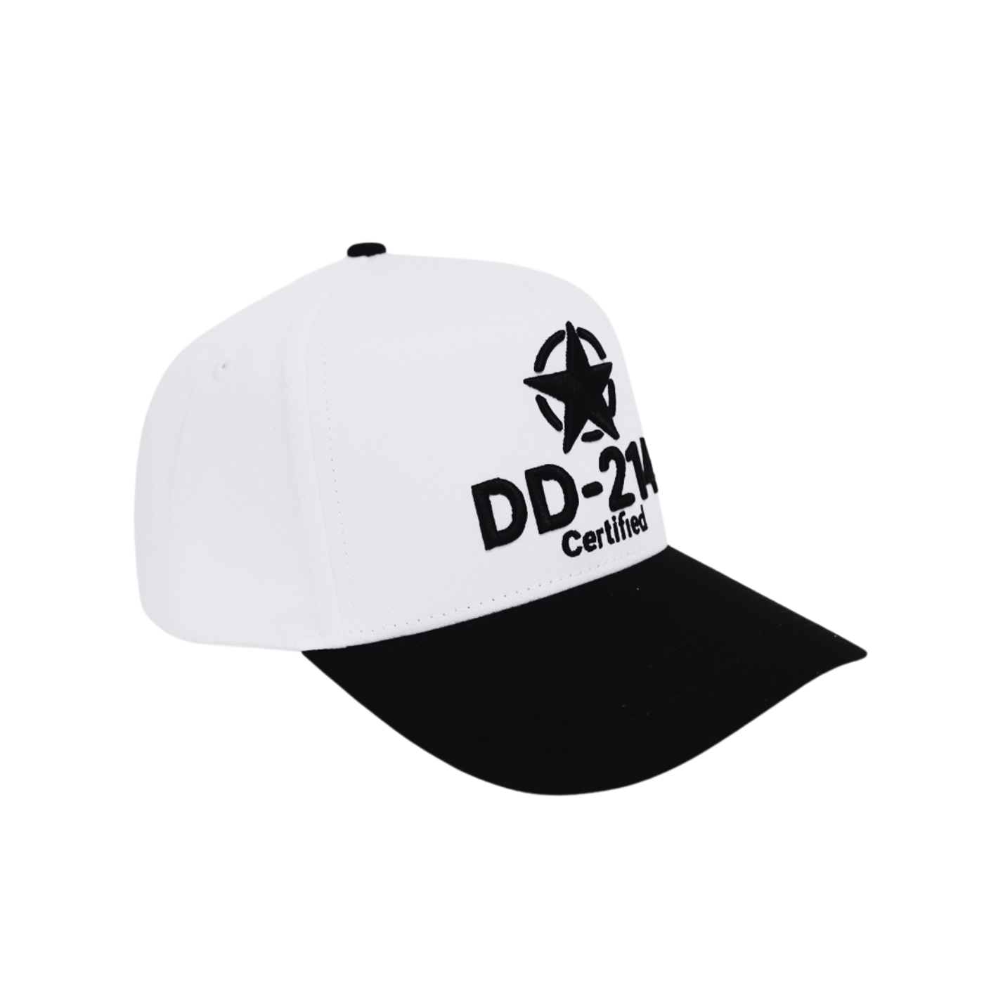 Veterans Honor Snapback - (White & Black)