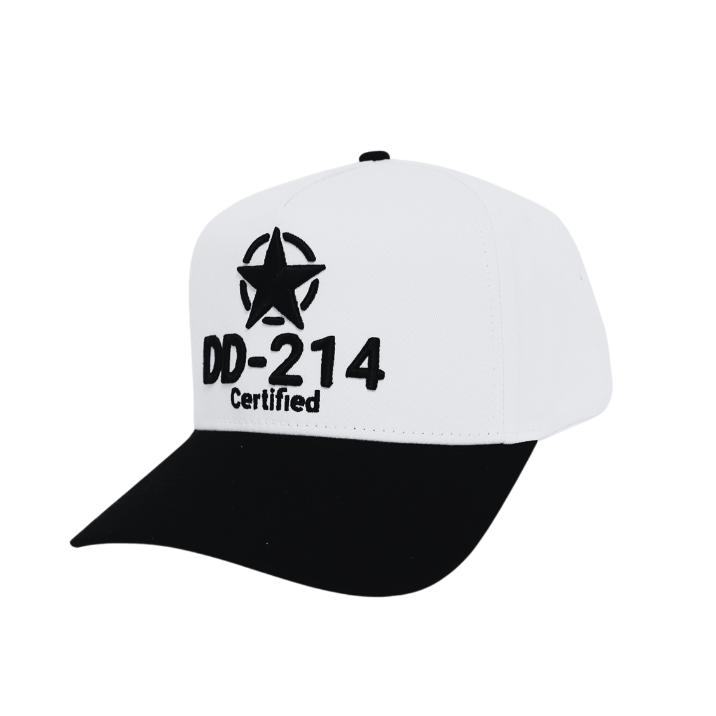 Veterans Honor Snapback - (White & Black)