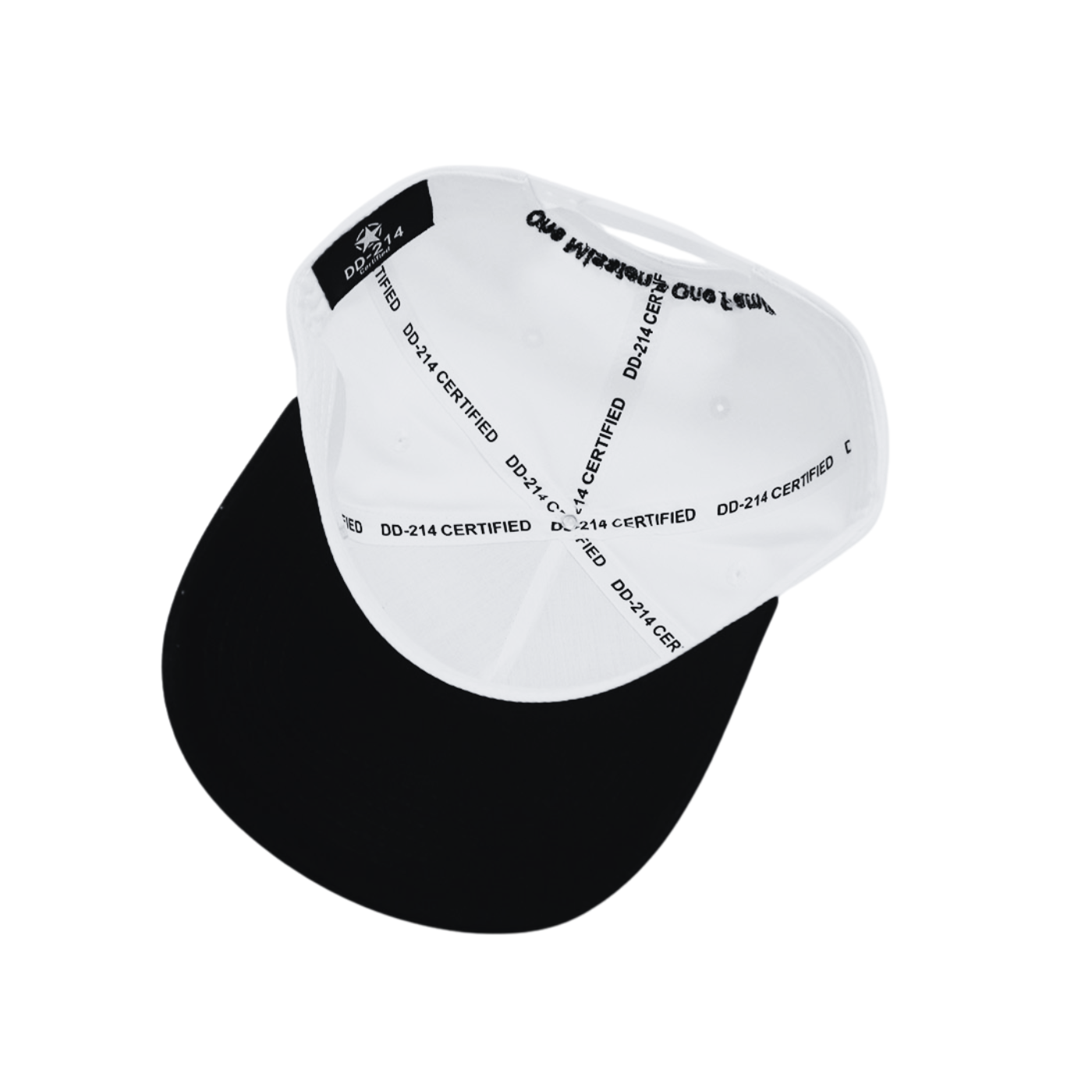 Veterans Honor Snapback - (White & Black)