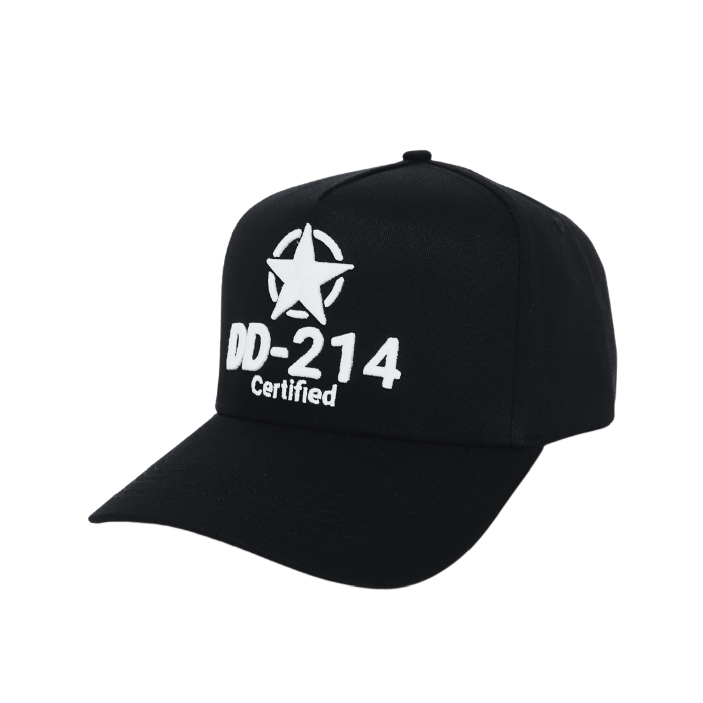 Veterans Honor Snapback - (Black & White)